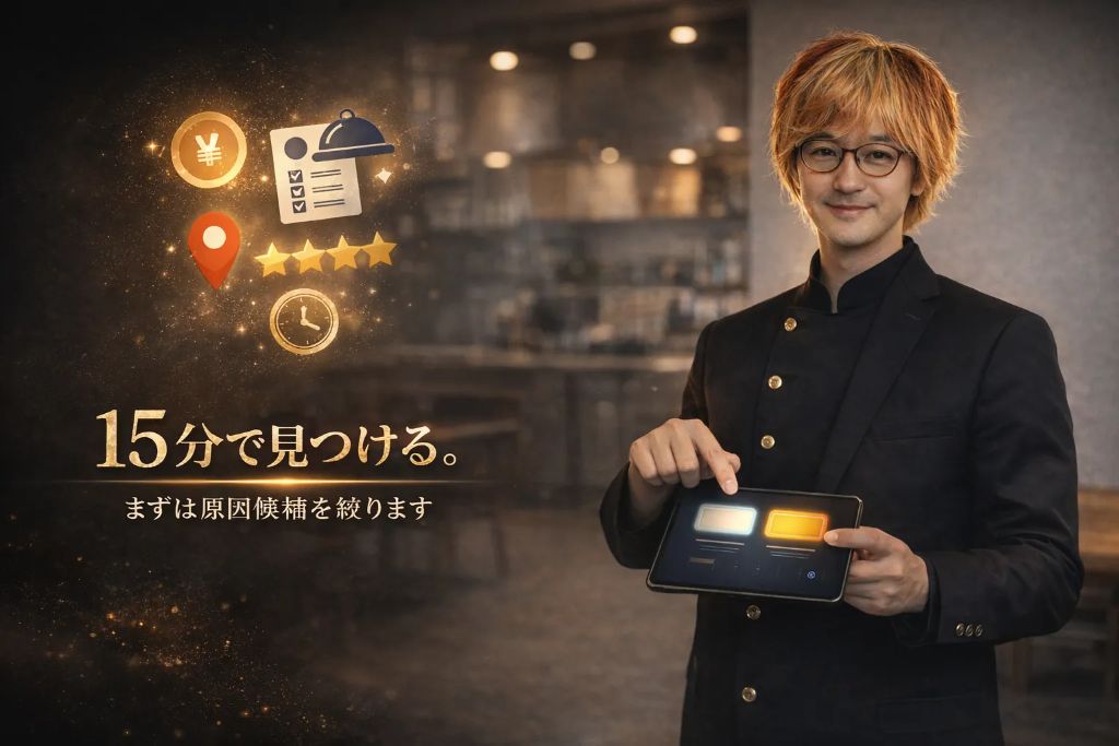 15分で漏れてる利益を見つける