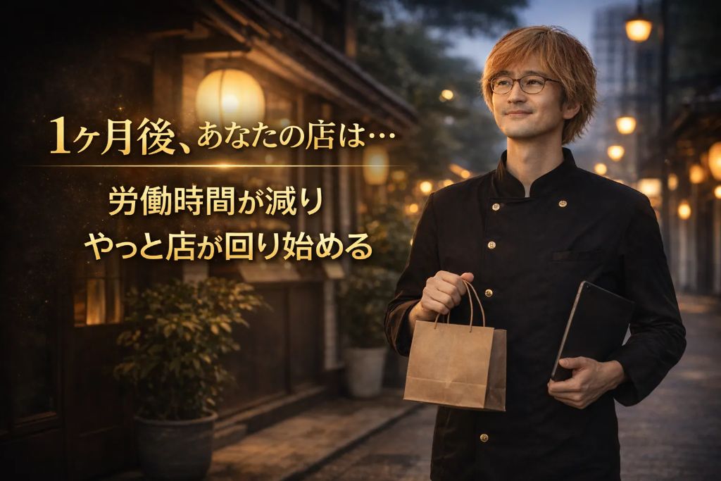 1ヶ月後、あなたの店は...