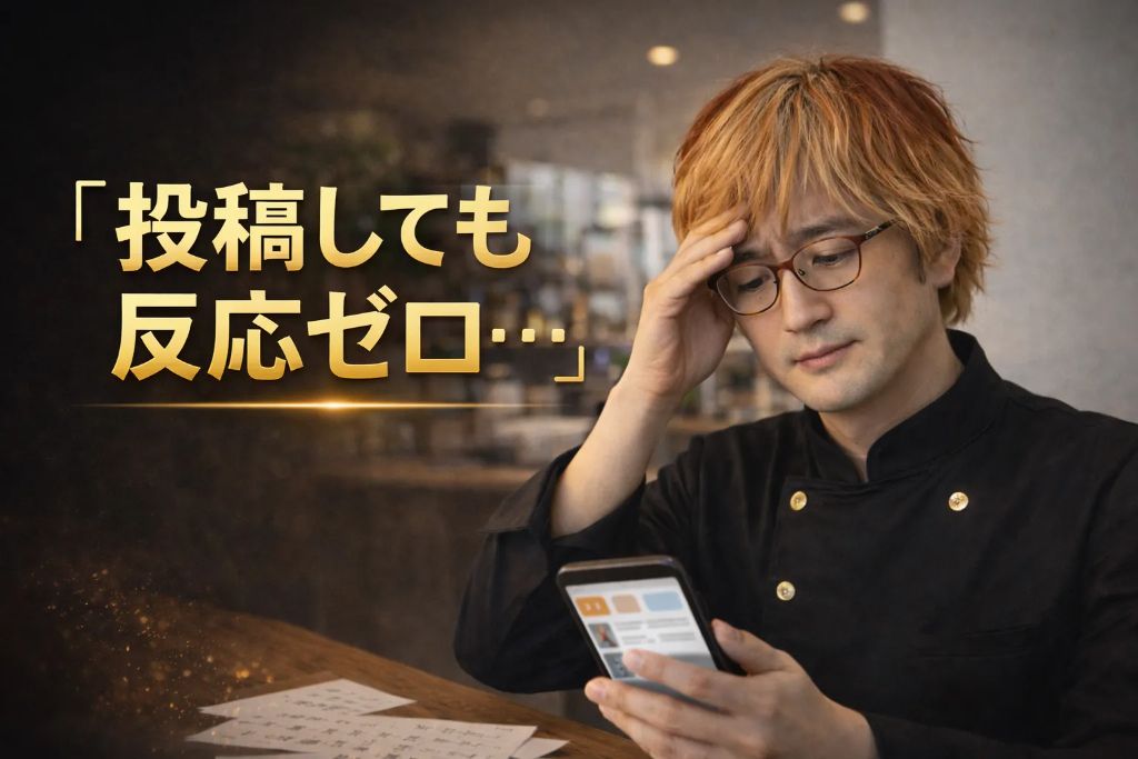 投稿しても反応ゼロ