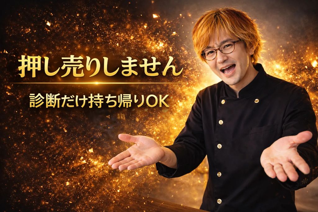 押し売りしません