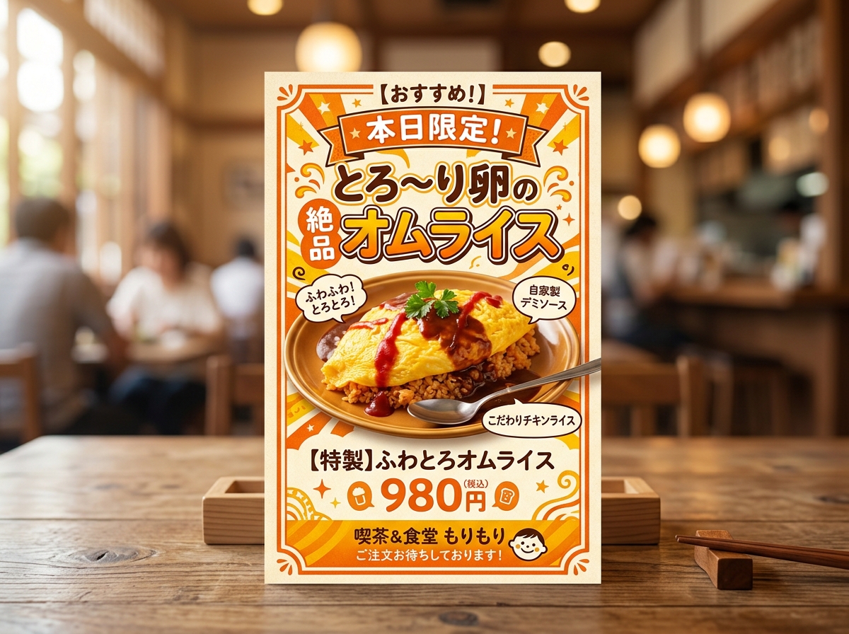 POP・チラシ制作